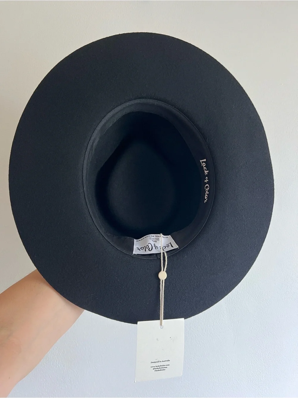 Lack Of Color Phoenix Fedora in Black
